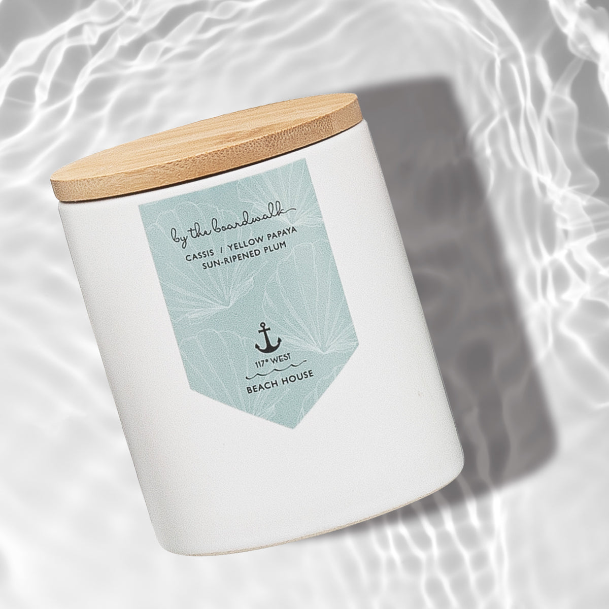 BEACH HOUSE CANDLES- 12 oz ceramic with natural wax