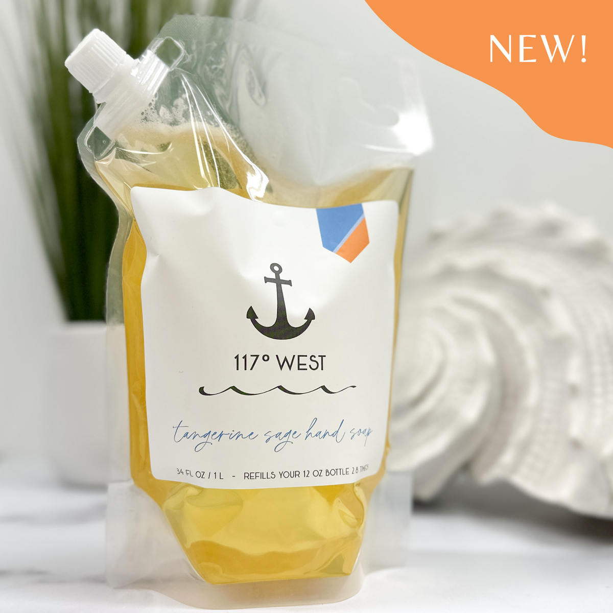 117º WEST HAND SOAP (34 oz Refill)