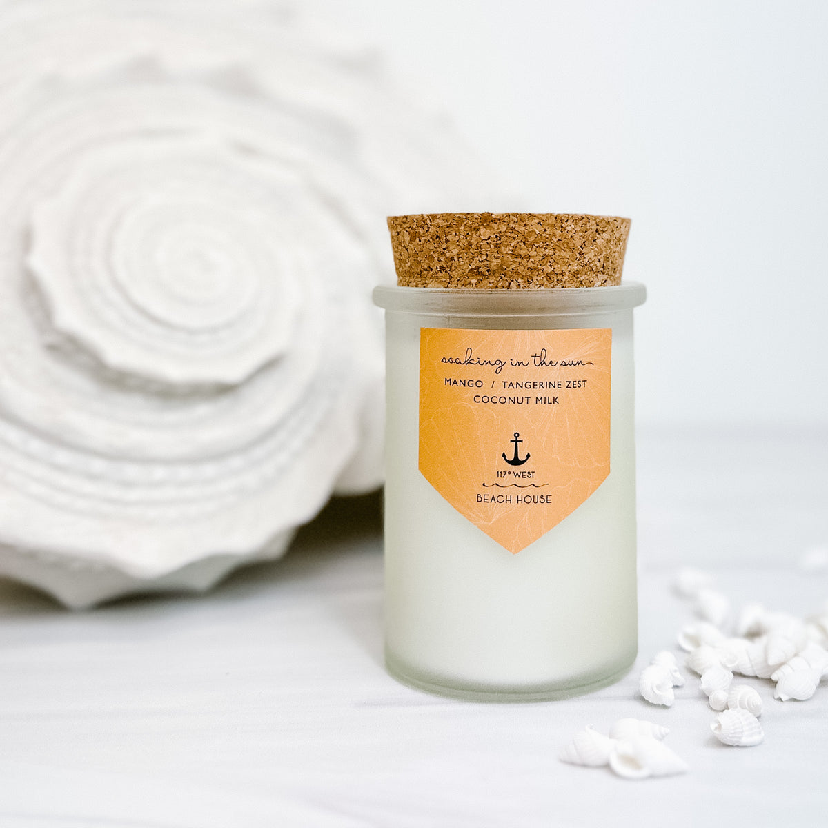 BEACH HOUSE CANDLES - hand-poured natural wax