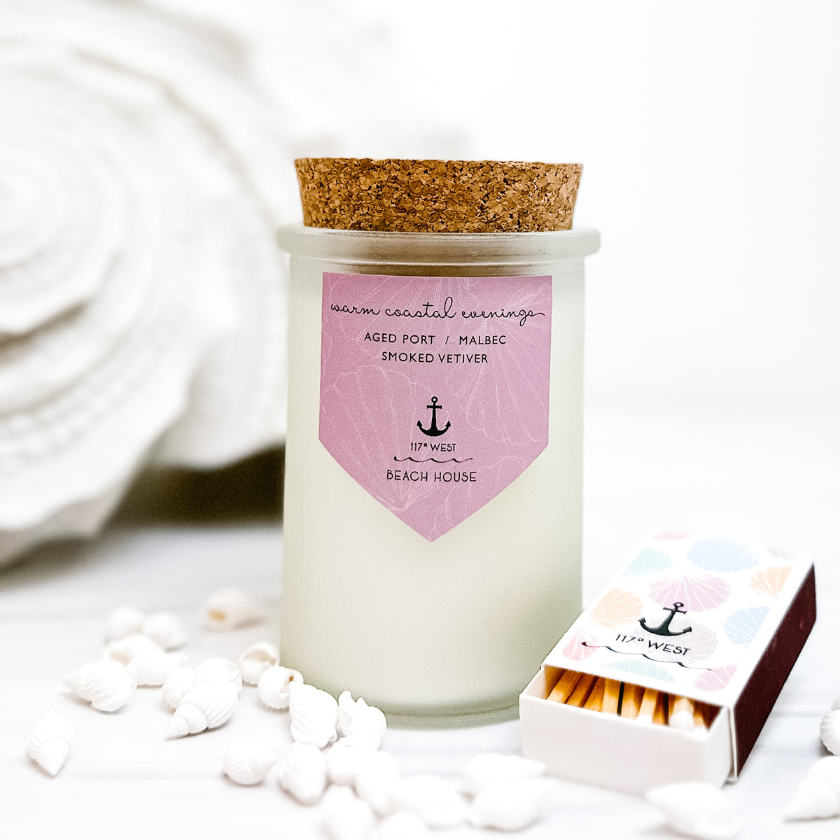 BEACH HOUSE CANDLES - hand-poured natural wax