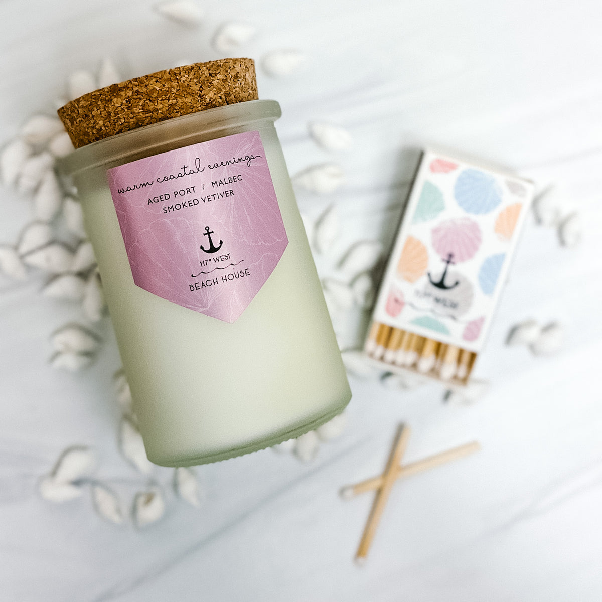 BEACH HOUSE CANDLES - hand-poured natural wax