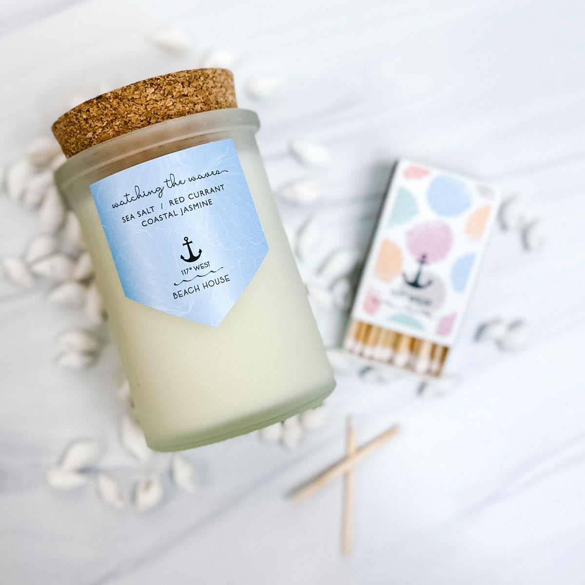 BEACH HOUSE CANDLES - hand-poured natural wax