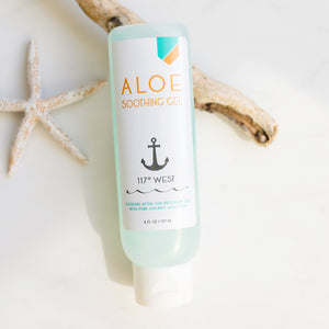 Aloe After-Sun Soothing Gel - 117 WEST / San Diego Natural Soap Company Aloe After-Sun Soothing Gel - 117 WEST / San Diego Natural Soap Company
